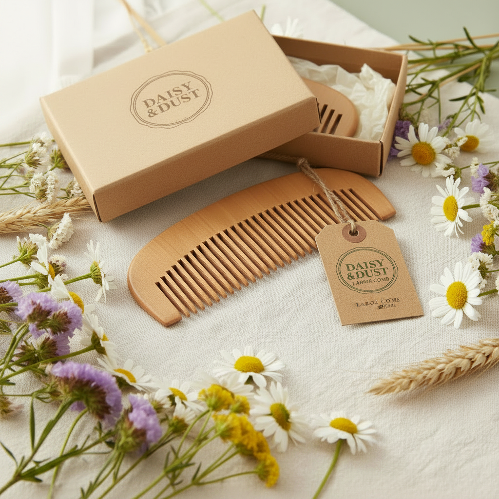 Daisy & Dust The Labor Comb™ Breathe Through Every Contraction